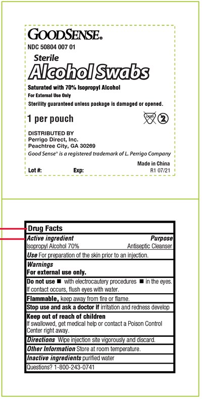 Ds00335 Alcohol Swabs Item China